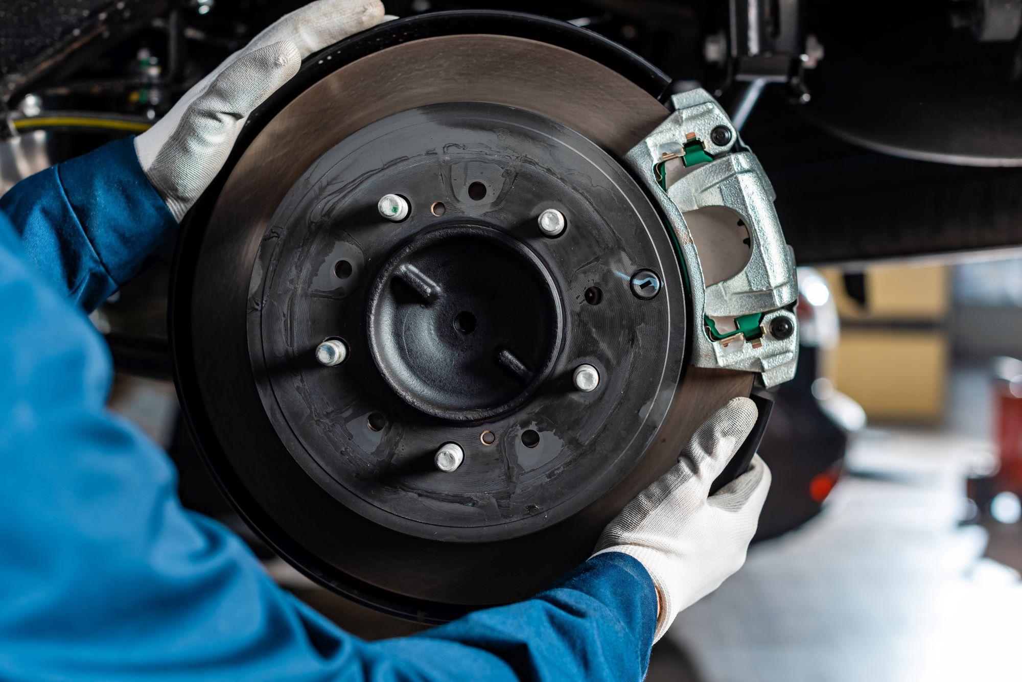 Brake repair at UK Motor Centre Ltd in Ilford