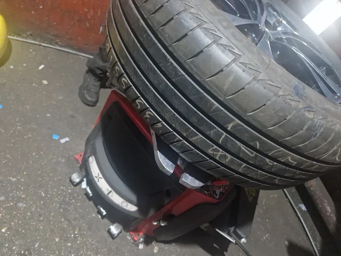 Expert tyre fitting at UK Motor Centre Ltd in Ilford